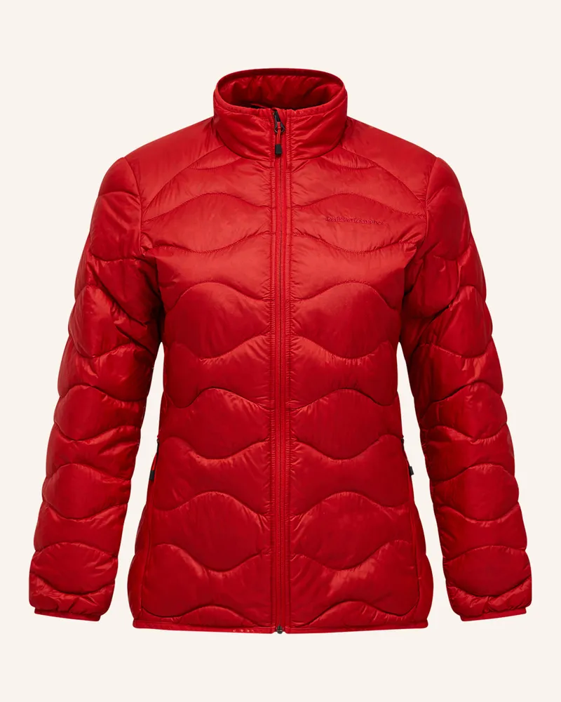 Peak Performance Daunenjacke Helium silber Fuchsia