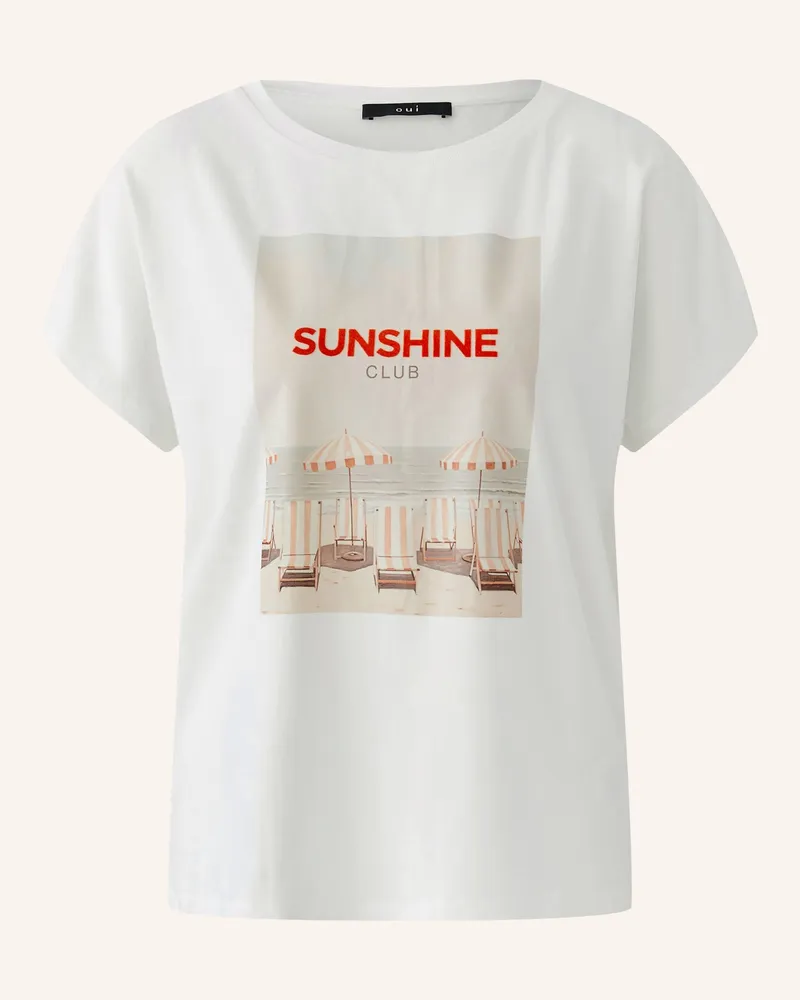 Oui  T-Shirt Weiss