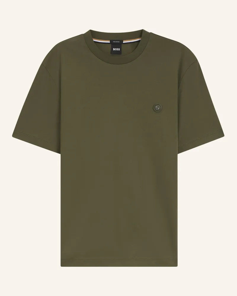 HUGO BOSS T-Shirt C-Taut 01 Regular Fit gruen Grün
