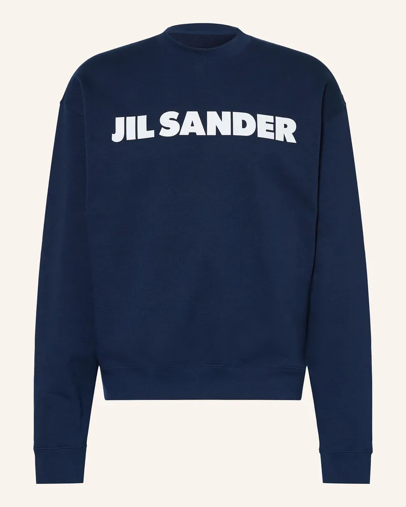 Jil Sander Sweatshirt Blau