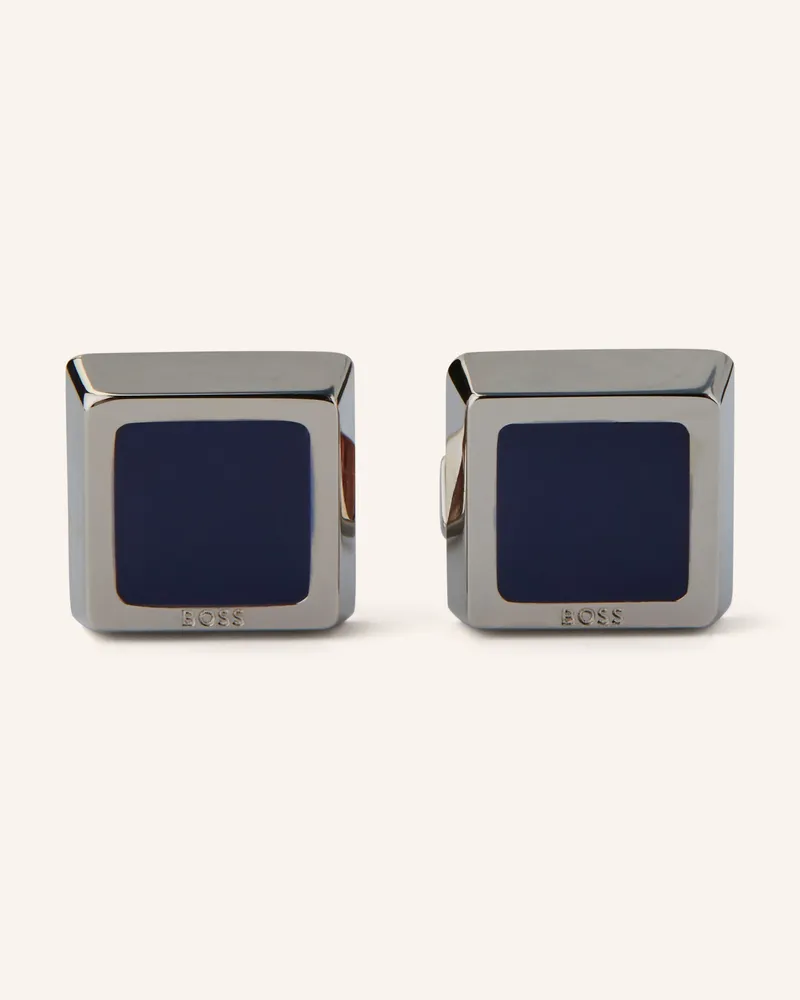 HUGO BOSS Manschettenknöpfe Franzisko blau Dunkelblau
