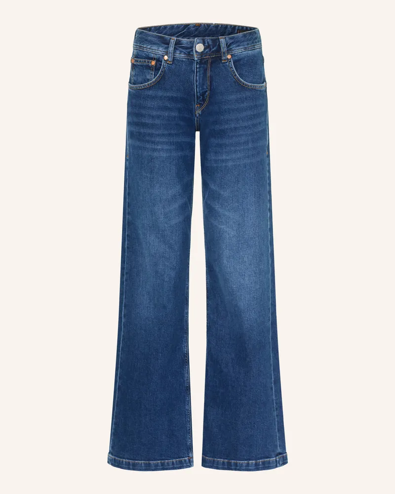 Herrlicher Wide Leg Jeans Edna blau 059