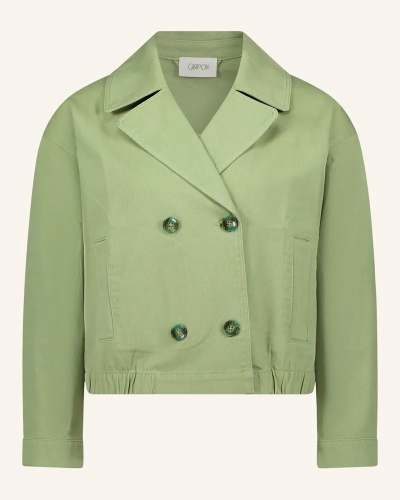 Cartoon Jacke Hellgrün