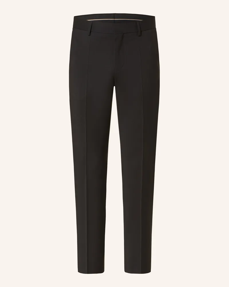 HUGO BOSS Anzughose H-GENIUS Slim Fit Schwarz