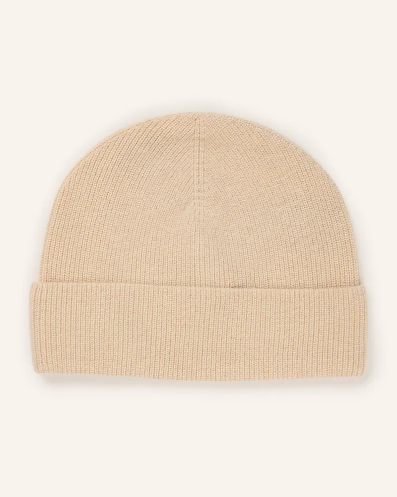 Sandro Cashmere-Mütze beige Beige