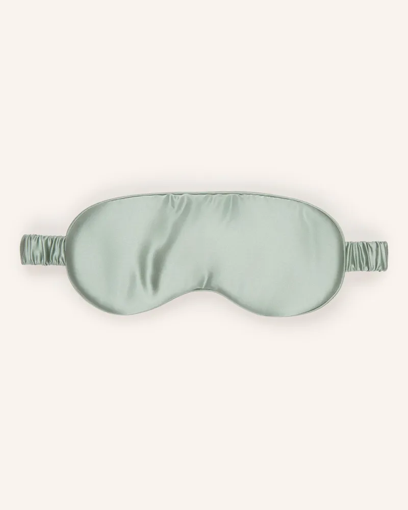 Essenza Schlafmaske Alice Aus Seide blau Mint