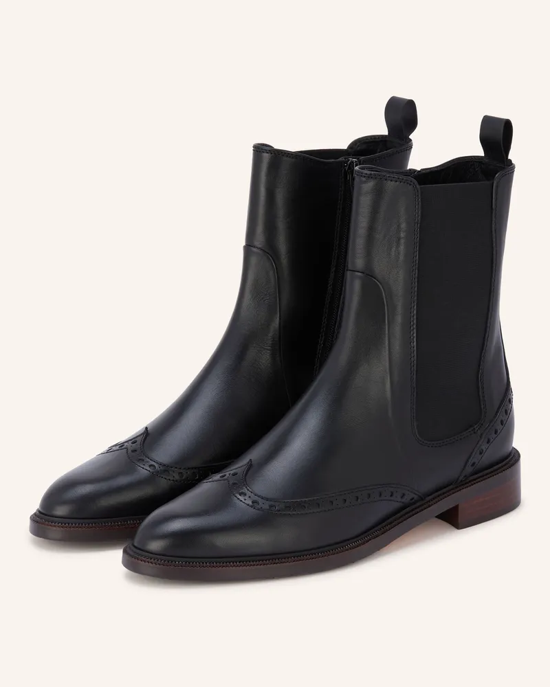 Pertini Chelsea-Boots schwarz Schwarz