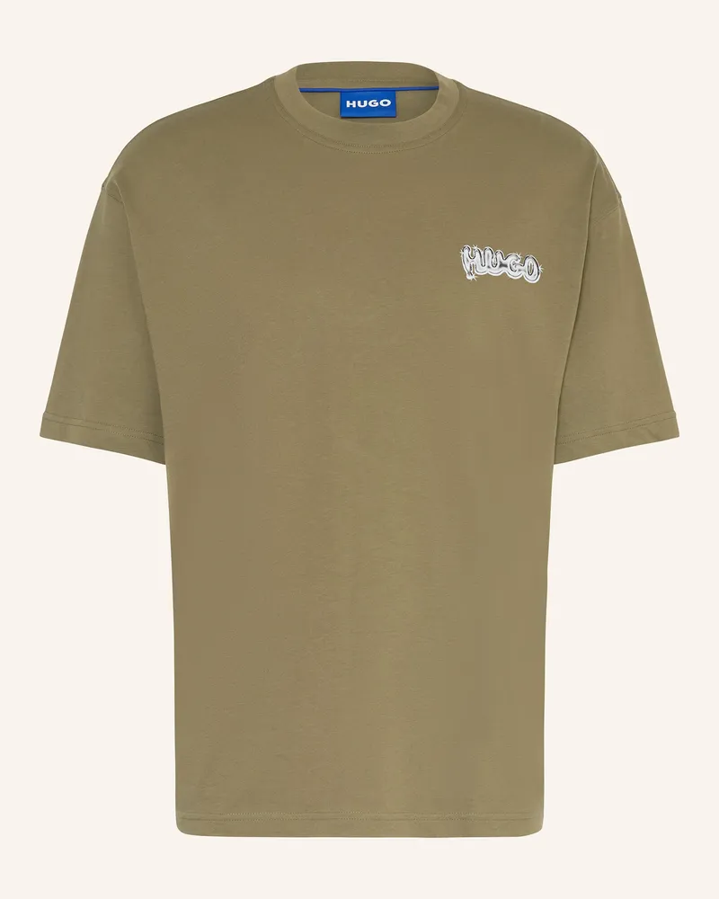 HUGO BOSS Oversized-Shirt NYROTEE Grün
