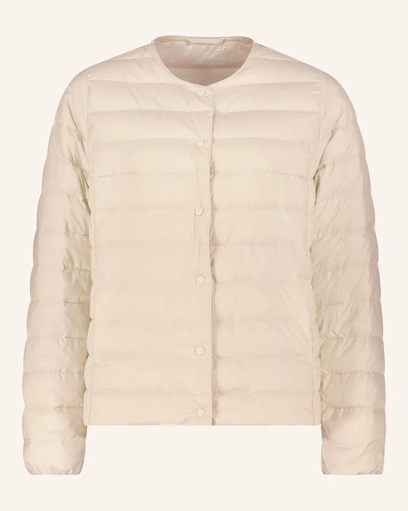 Betty Barclay Lightweight-Daunenjacke beige Hellbraun