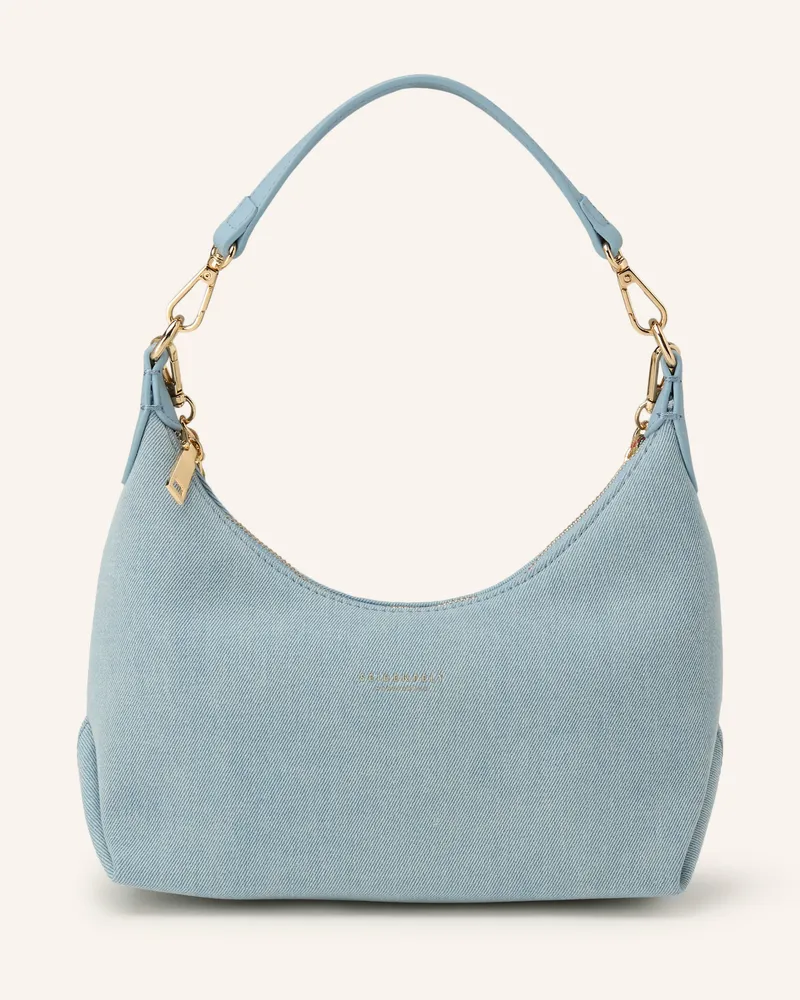 SEIDENFELT Schultertasche Huuvari blau Hellblau