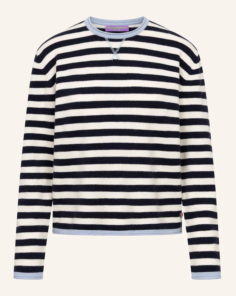 Frieda & Freddies Pullover blau Dunkelblau