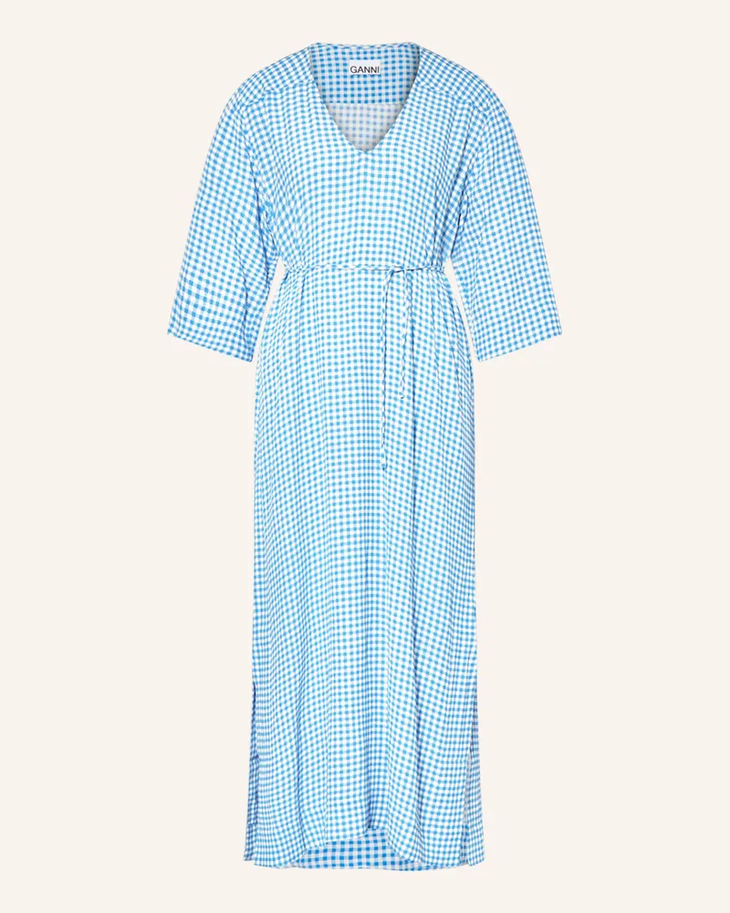 Ganni Kleid Blau
