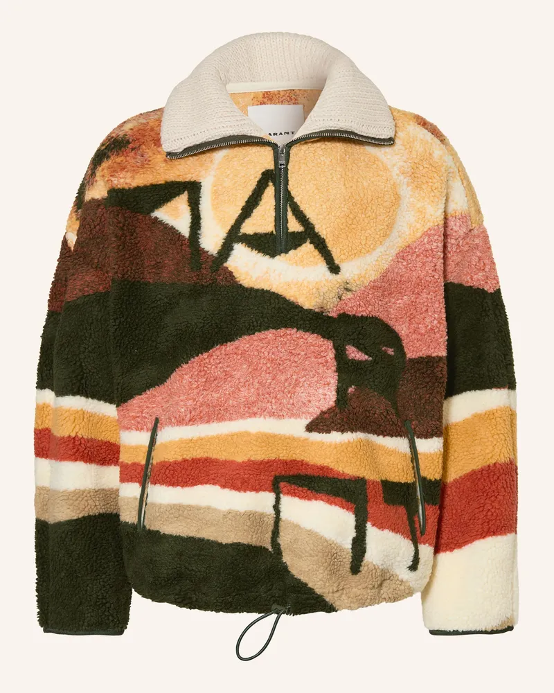 Isabel Marant Teddyfell-Troyer Marley beige Hellorange