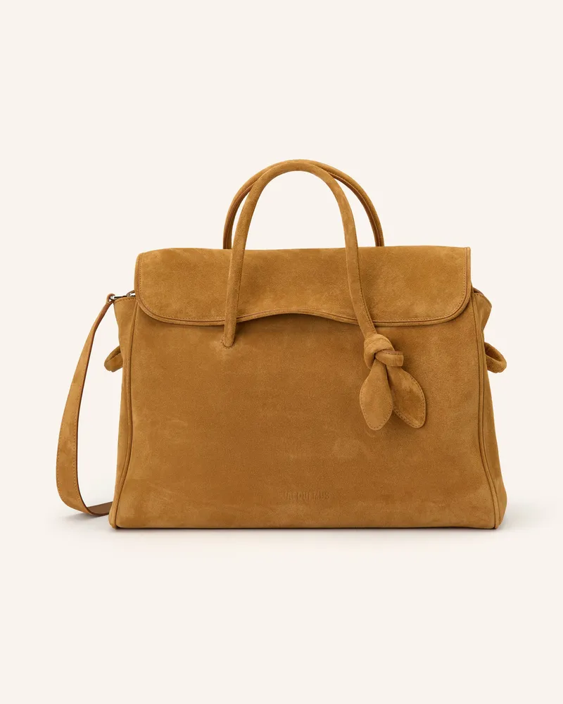Jacquemus Handtasche Le Cabas Turismo braun Cognac