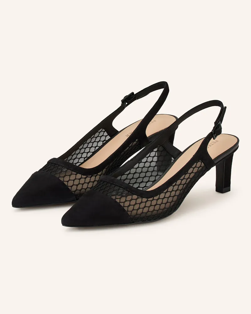 Peter Kaiser Slingpumps Ibiza schwarz Schwarz