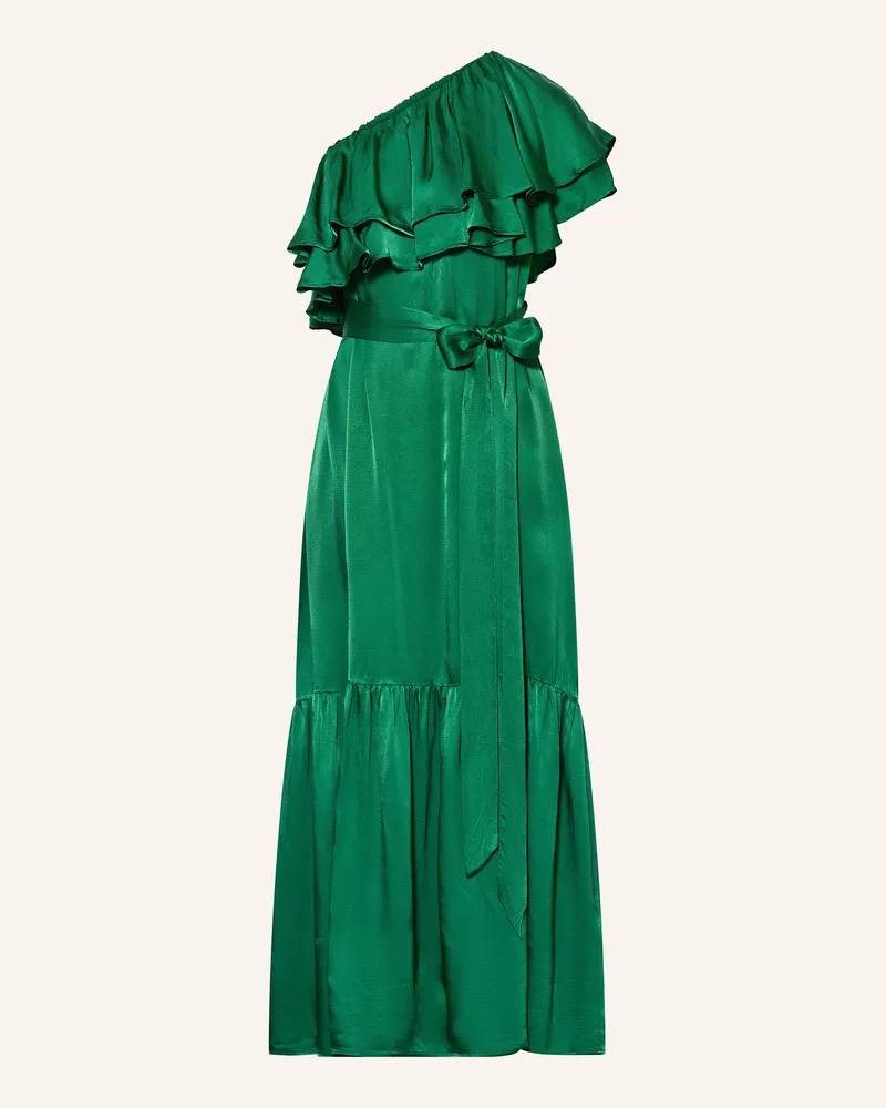 Essentiel One-Shoulder-Kleid HOENIX mit Rüschen Grün