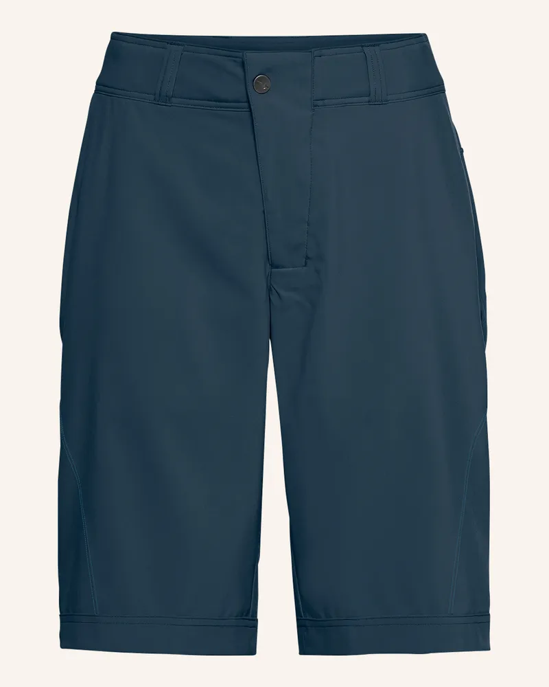 Vaude Radhose LEDRO mit gepolsterter Innenhose Blau