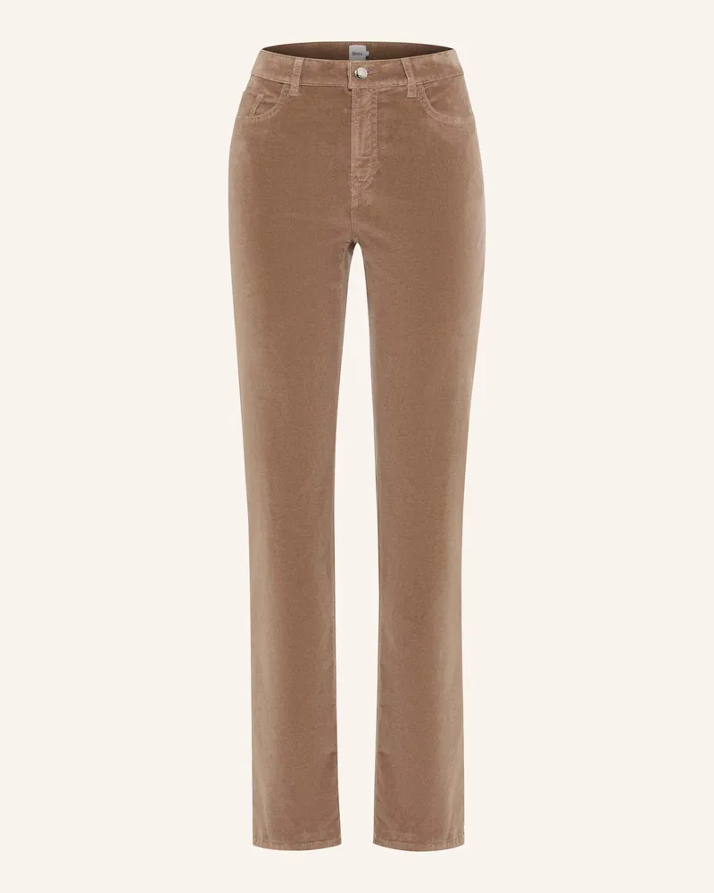 Brax Five-Pocket-Jeans STYLE CAROLA Braun
