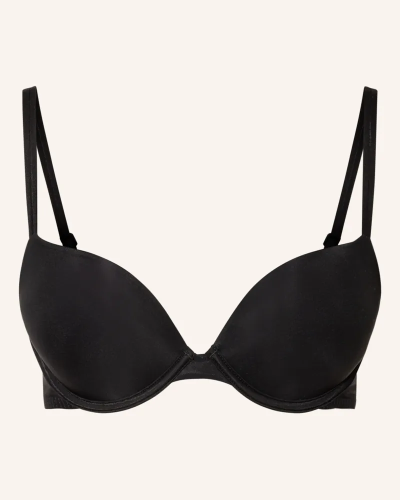 Calvin Klein Push-up-BH SHEER MARQUISETTE Schwarz