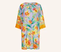 Tunika Botanic Radiance Mit 3/4-Arm lila