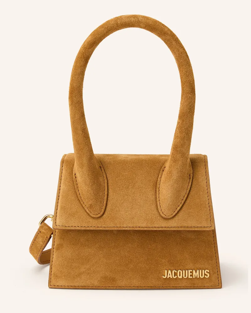 Jacquemus Umhängetasche Le Chiquito Moyen braun Cognac