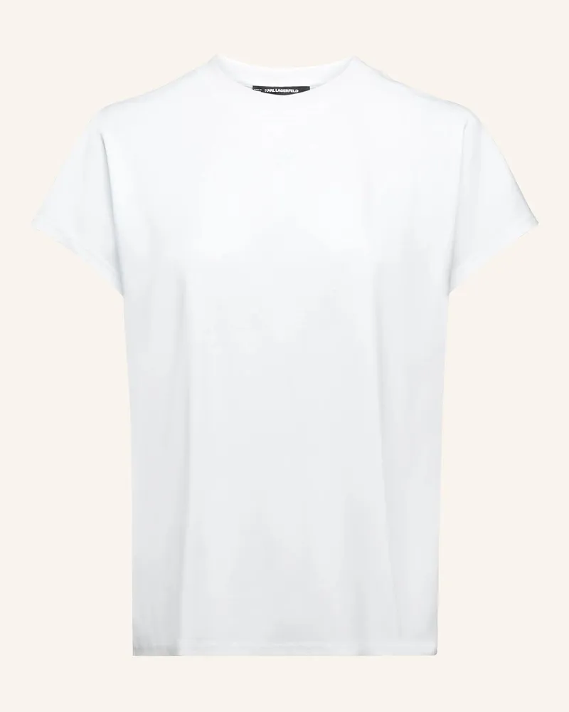 Karl Lagerfeld T-Shirt weiss Weiss