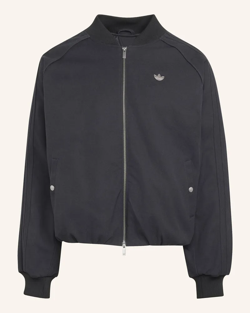 adidas Sst Tt Jacke, Canvas schwarz Schwarz