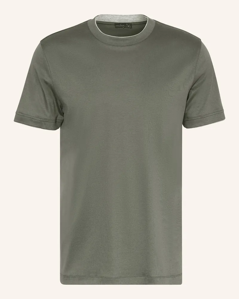 van Laack T-Shirt VL-PILOS-F Dunkelgrün