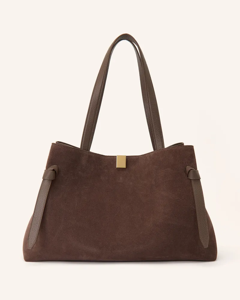YUZEFI Handtasche Gyoza braun Braun