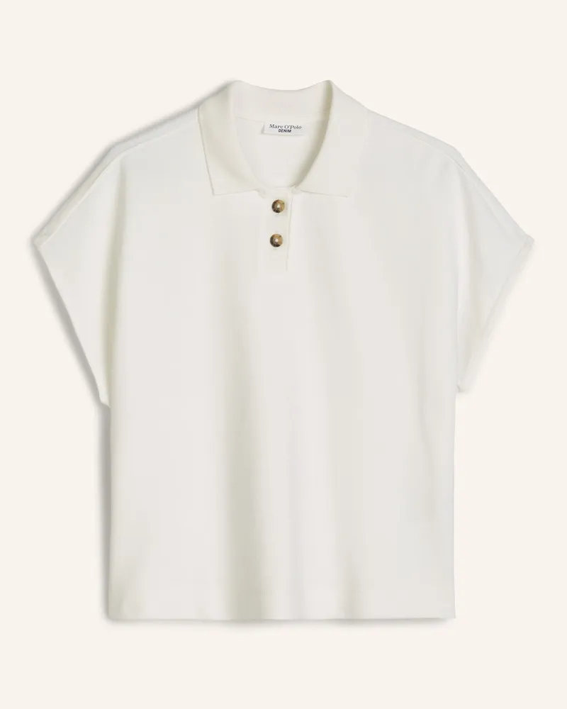 Marc O'Polo T-Shirt weiss Ecru