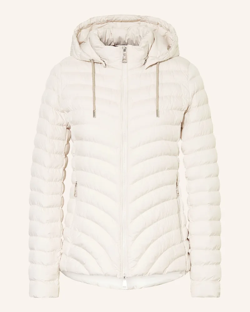 Fuchs Schmitt Steppjacke Mit Abnehmbarer Kapuze weiss Ecru