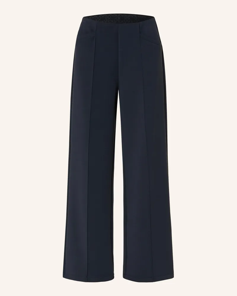 Elena Mirò Jerseyhose blau Dunkelblau