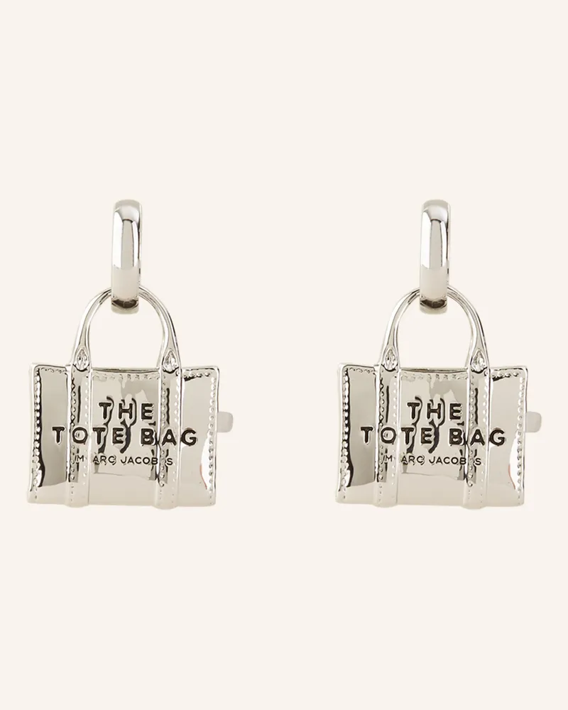 Marc Jacobs Ohrringe THE TOTE BAG EARRINGS Silber