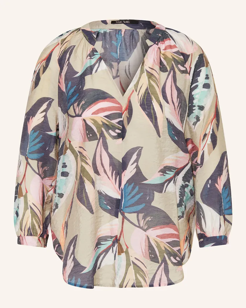 MARC AUREL Blusenshirt mit 3/4-Arm Oliv