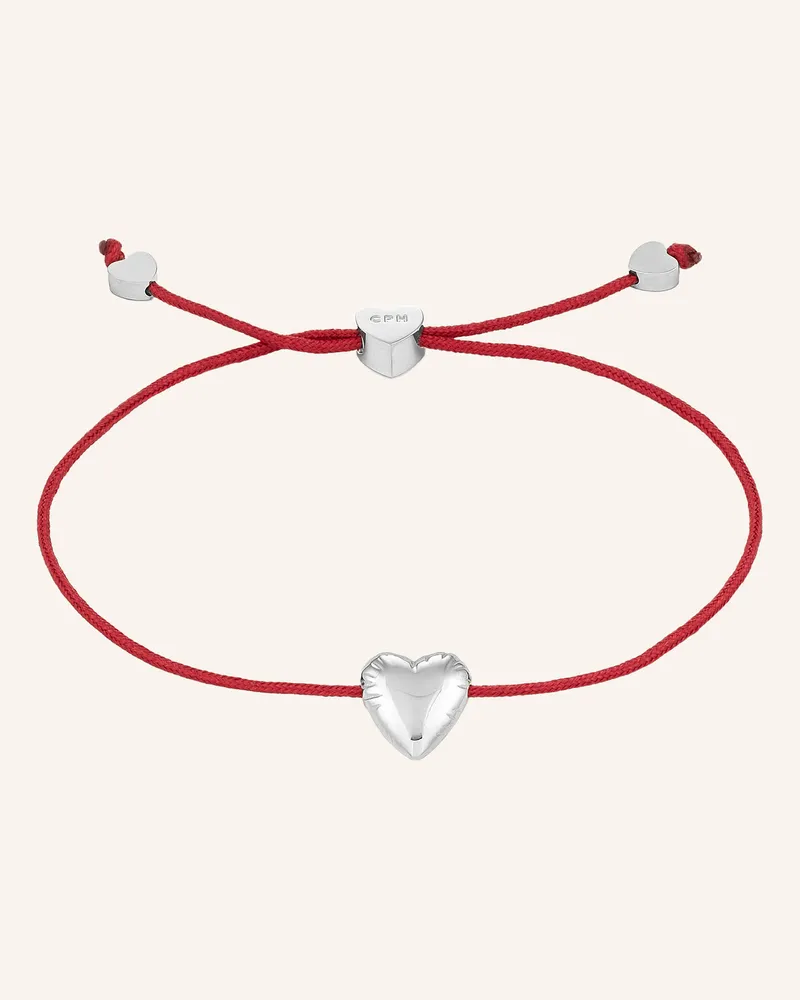 Copenhagen Armband  Aus  Edelstahl rot Dunkelrot