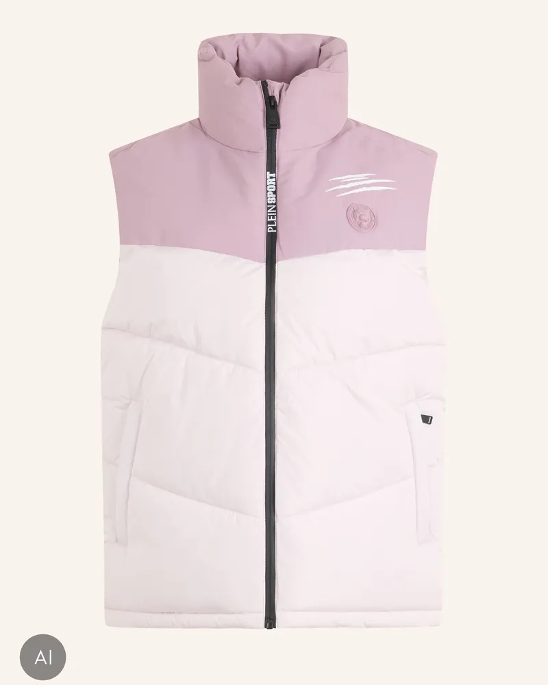 Philipp Plein Kurze Weste rosa Rosa