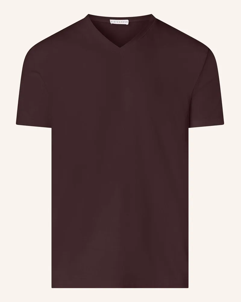 KIEFERMANN T-Shirt Hapes rot Dunkelrot