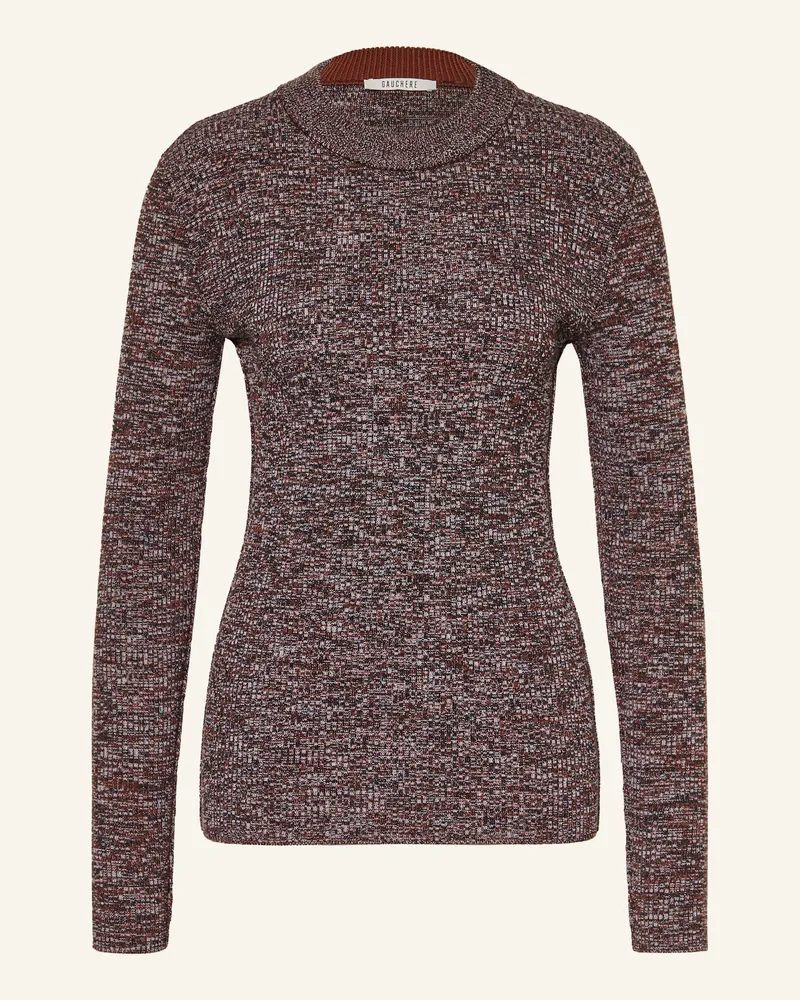 GAUCHERE Pullover rot Schwarz