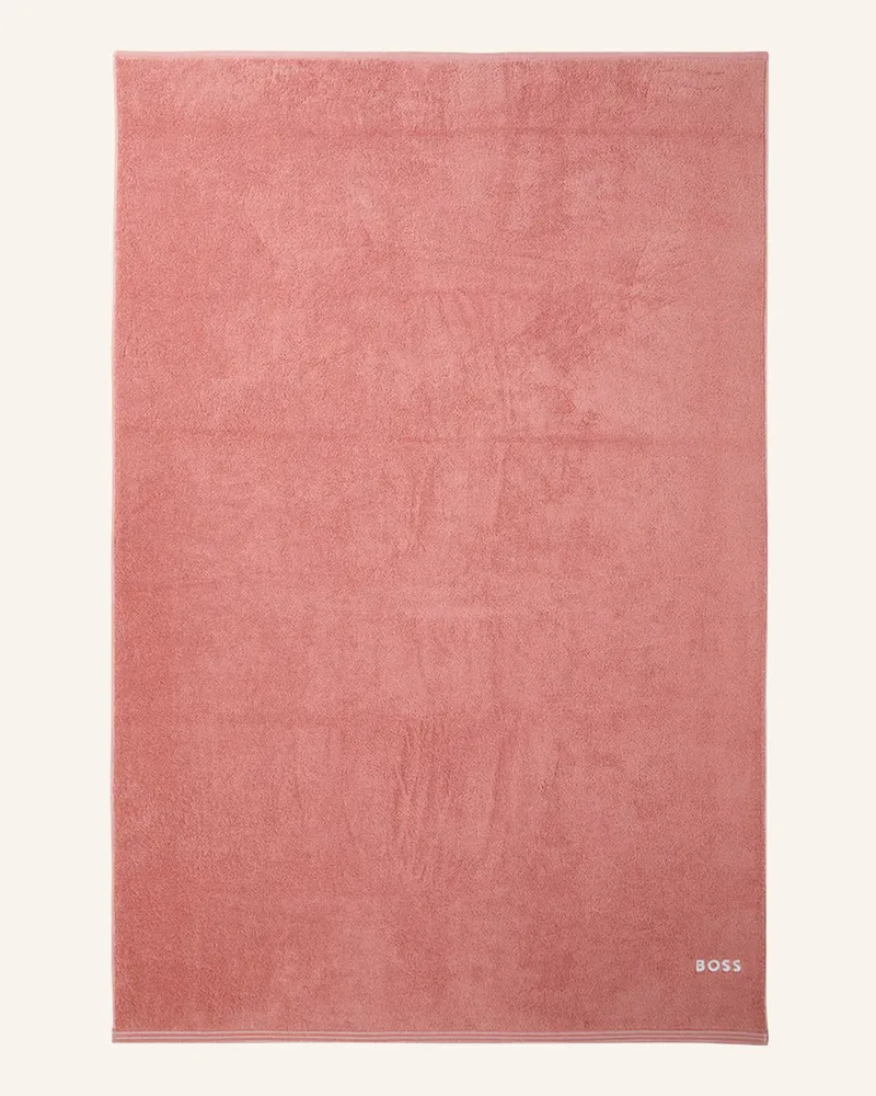 HUGO BOSS Badetuch Edge pink Rosa
