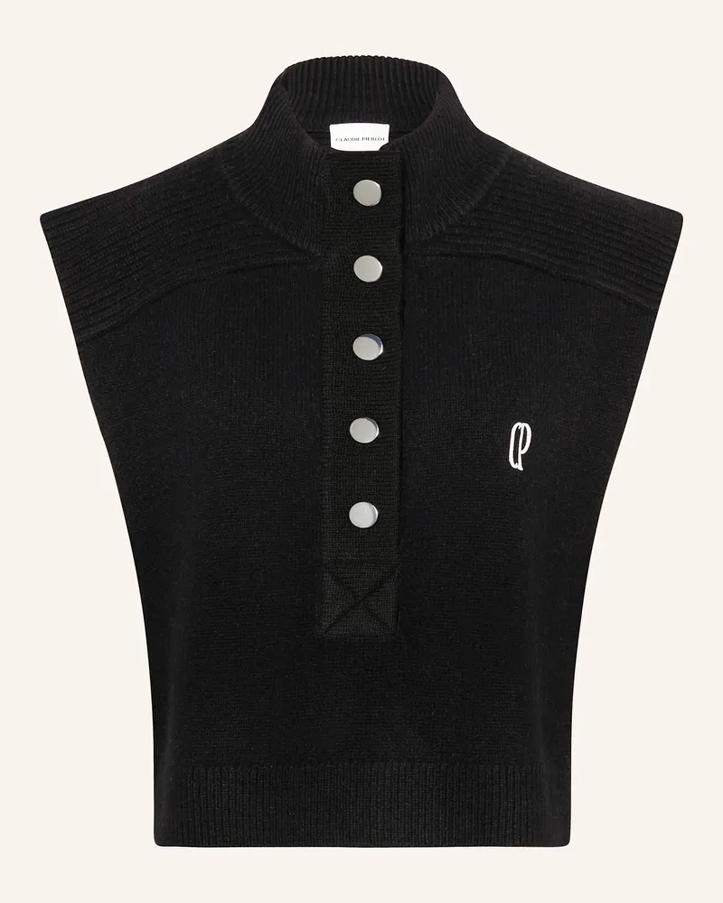 Claudie Pierlot Pullunder Mimu schwarz Schwarz