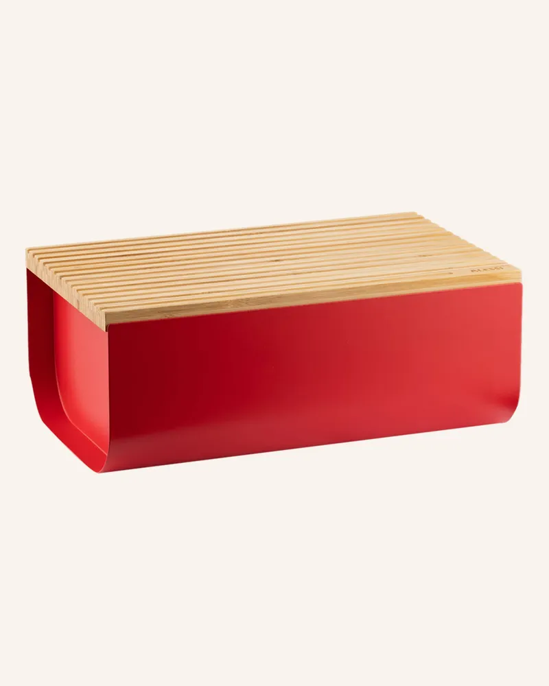 Alessi Brotkasten MATTINA Rot