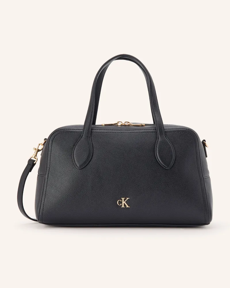 Calvin Klein Handtasche Medium schwarz Schwarz