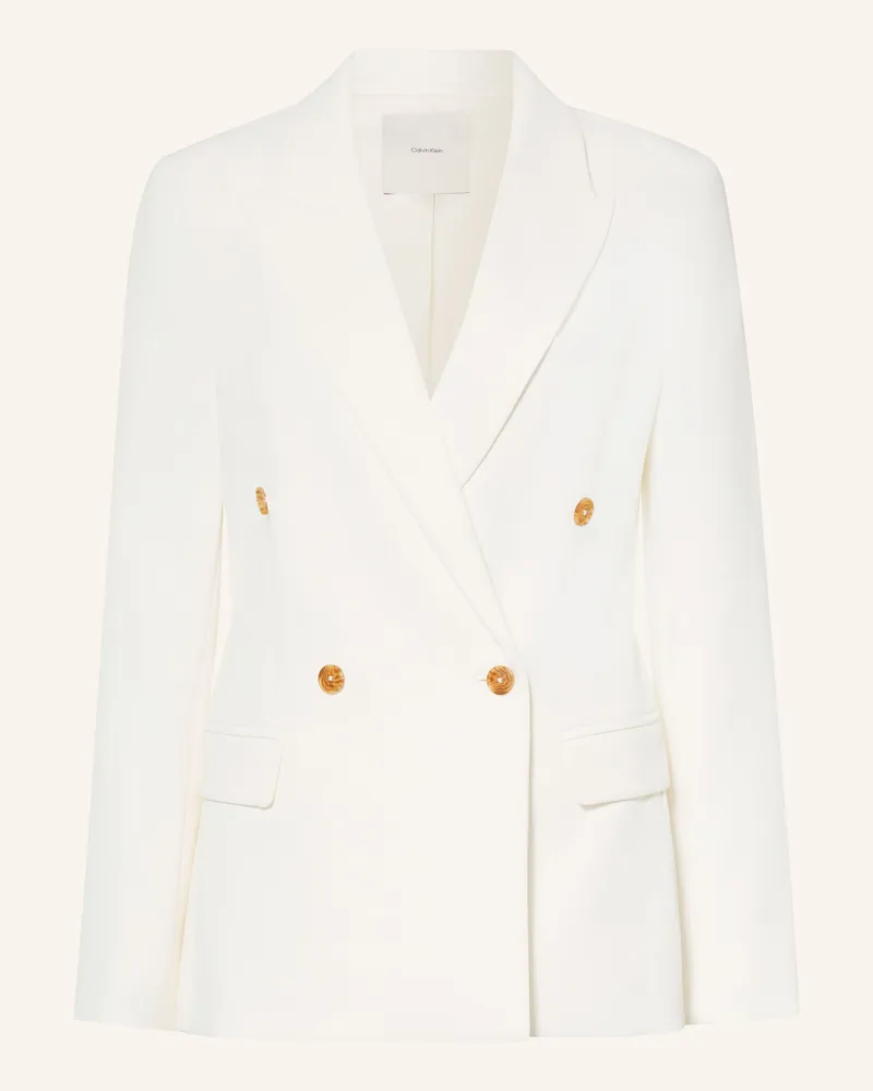 Calvin Klein Blazer Effortless weiss Weiss