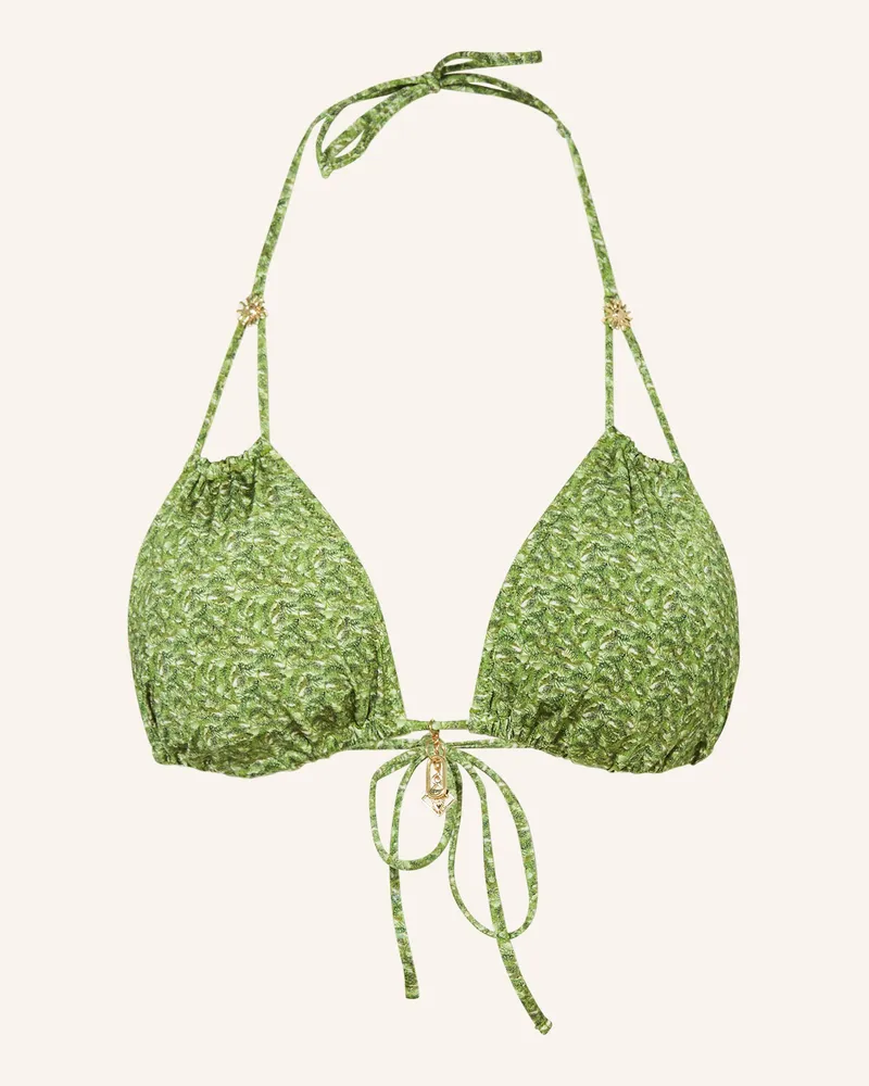 watercult Triangel-Bikini-Top LE SOLEIL Grün