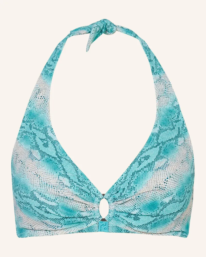Lidea Neckholder-Bikini-Top ARCTIC SERPENT Türkis