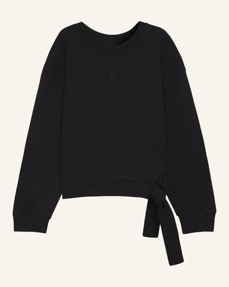 HUGO BOSS Sweatshirt ESSEGA Schwarz
