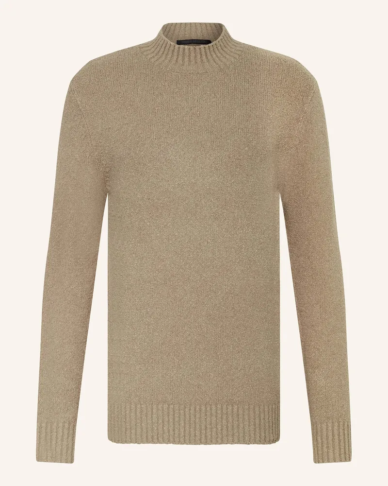 Drykorn Bouclé-Pullover Zayn braun Dunkelbraun