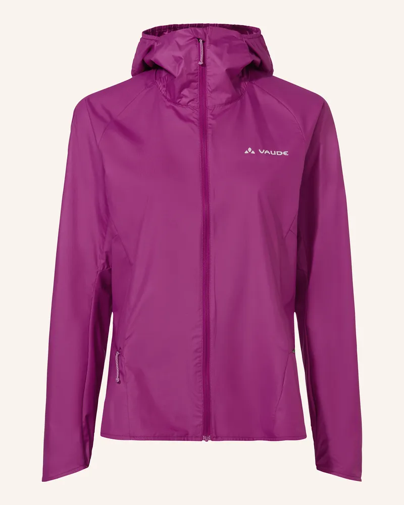 Vaude Outdoor-Jacke W SCOPI WIND JACKET Pink
