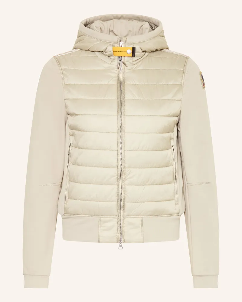 Parajumpers Steppjacke Caelie Im Materialmix gruen Hellgrün