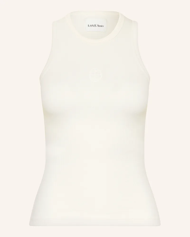 LOVE Stories Schlaftop Bella weiss Creme